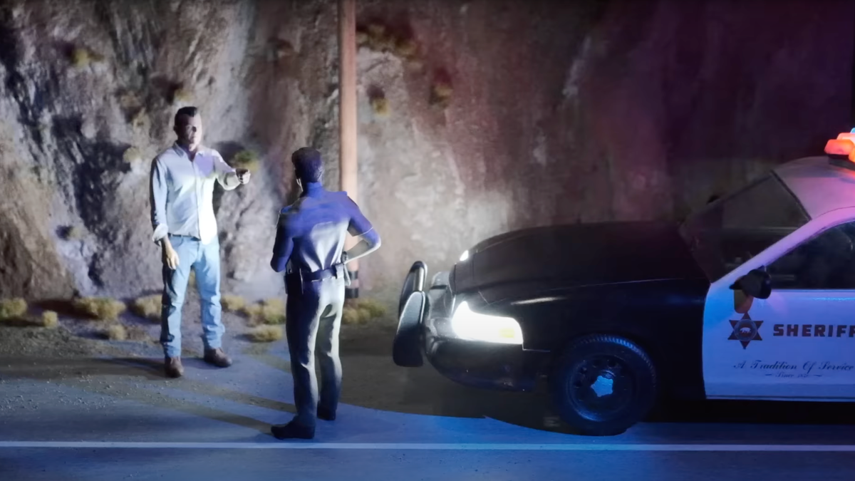 Relax With This Diorama Build Of Mel Gibson’s 2006 DUI Arrest | Automotiv