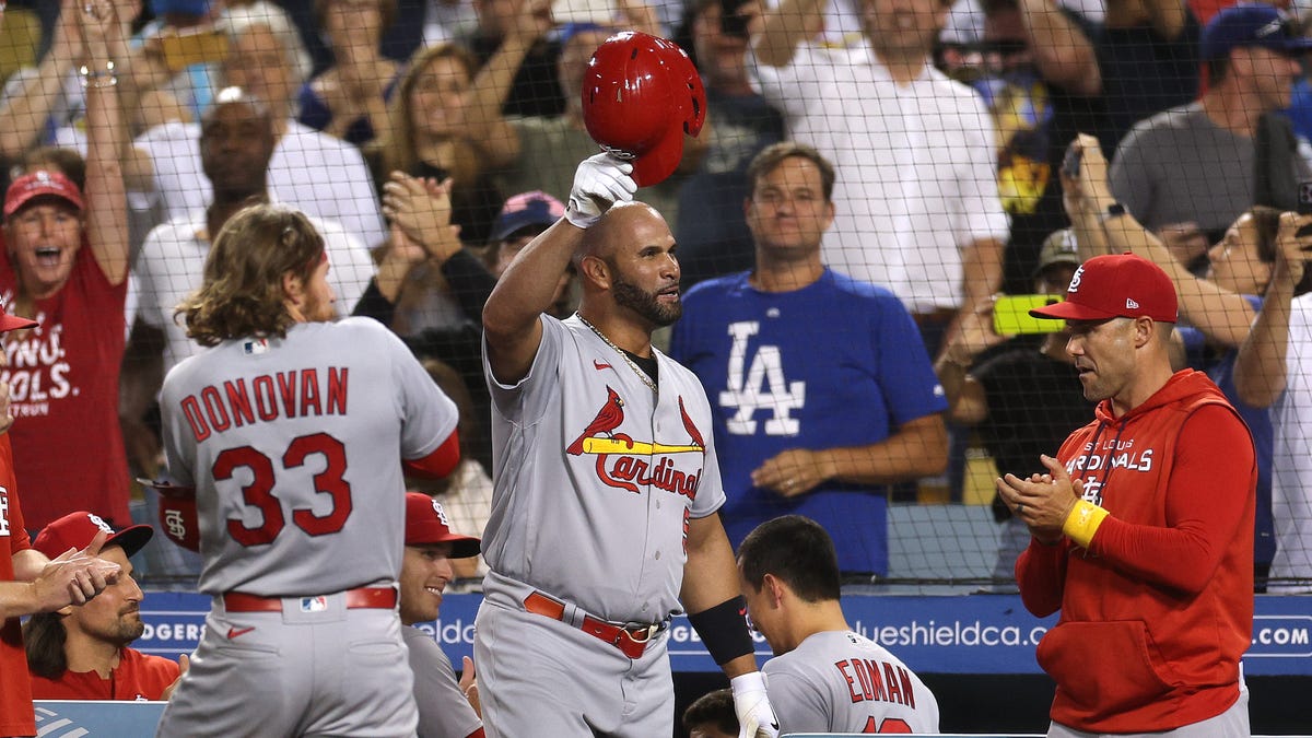 When was the last time Albert Pujols was this home run happy?