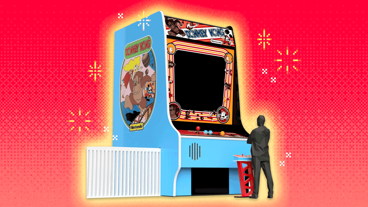 How This Museum is Building a 20-Foot-Tall Donkey Kong Machine
