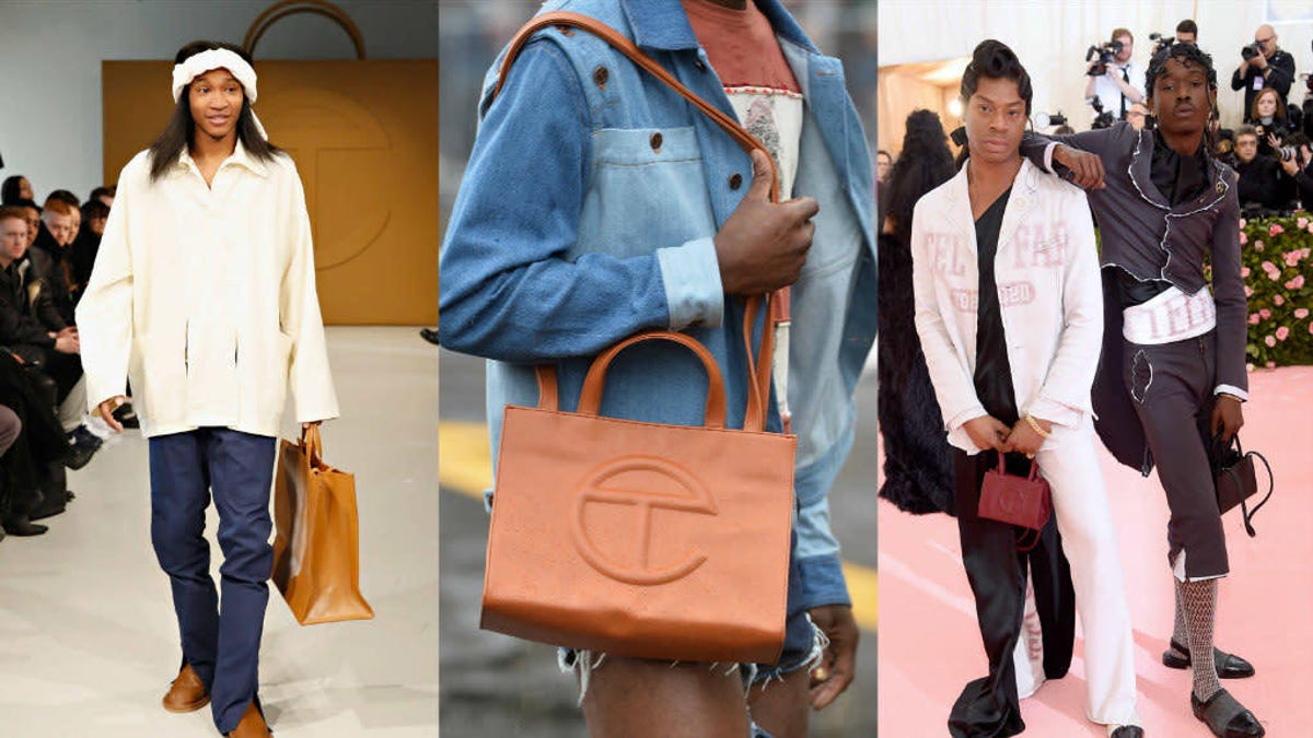 Telfar Small Tan Shopping Bag Fashion, Style, Shopping ...
