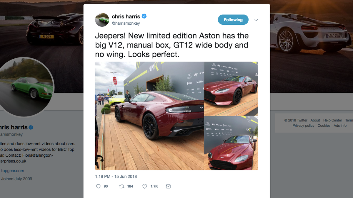 The Aston Martin V12 Vantage V600 Is The Biggest Beef Boy
