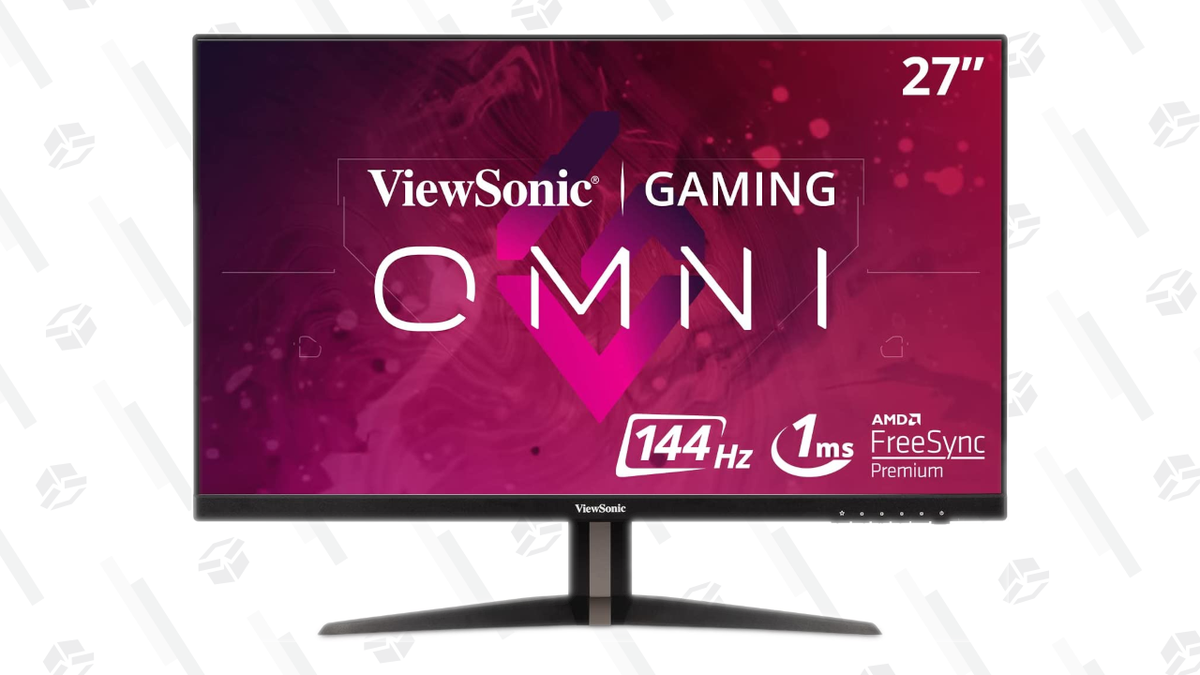Get Gaming On This ViewSonic 27 Inch 1440p Gaming Monitor Is 24% Off Today