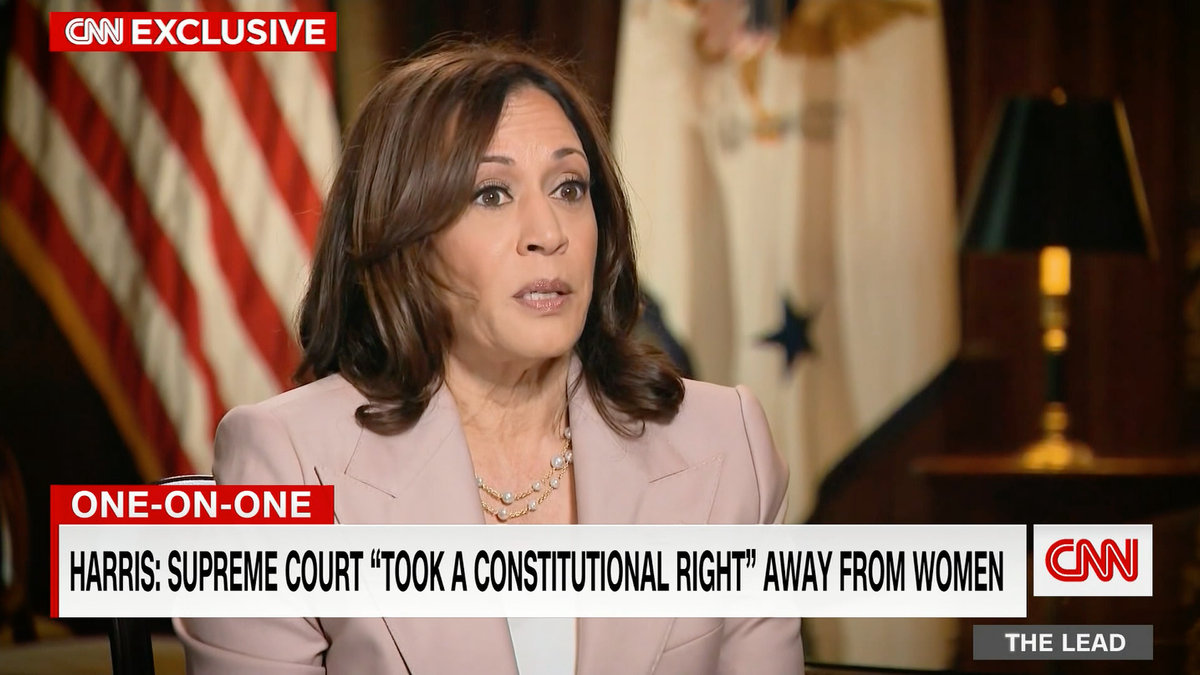 Kamala Harris Dodges Question About Providing Legal Abortions on Federal Land