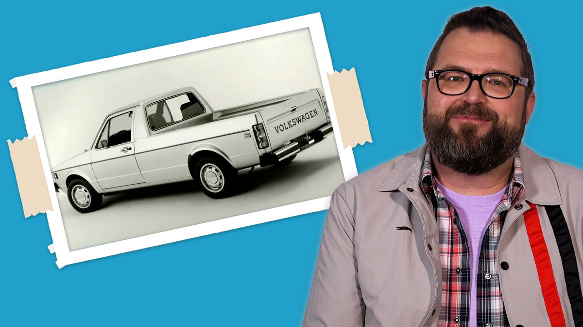 Rutledge Wood Customized His Super Basic 1981 VW ‘Caddy’ Pickup Interior With Spray Paint | Automotiv