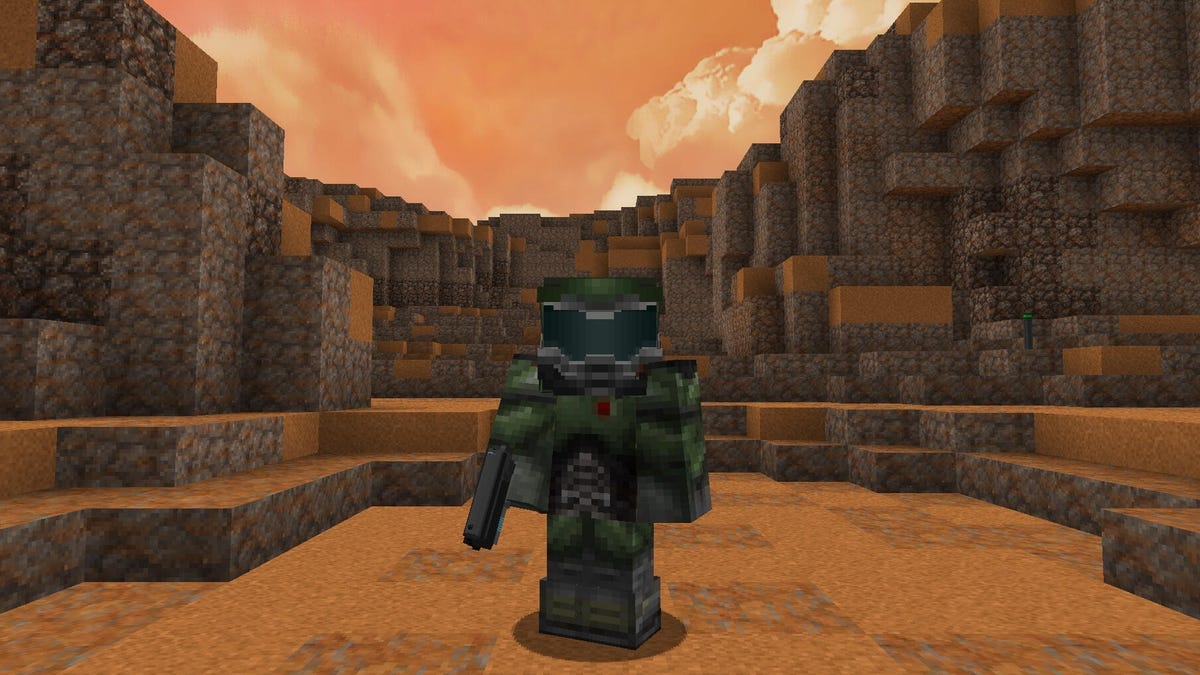 Doomed Is A New Minecraft Mod That Turns It Into Doom 2016