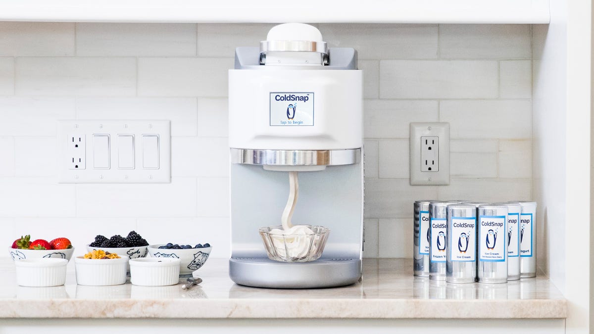ColdSnap Keurig-Like offers ice cream on request