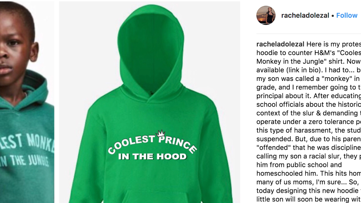 h&m offensive hoodie