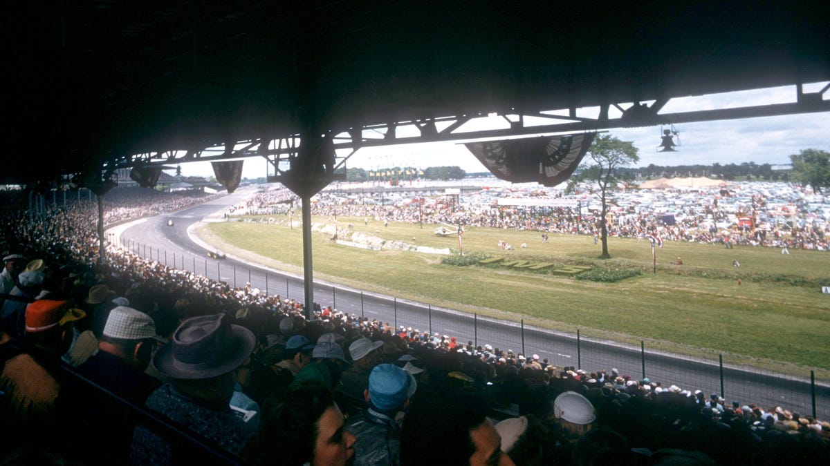 Here’s an Onboard Lap of Indianapolis Motor Speedway in 1955