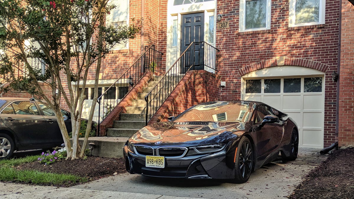 One Of My Neighbors Might Ve Gotten A Bmw I8 Roadster