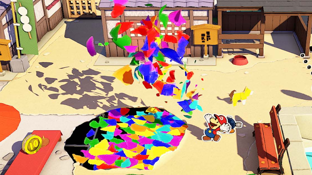 Throwing Paper Mario's Confetti Is My Happy Place - Kotaku
