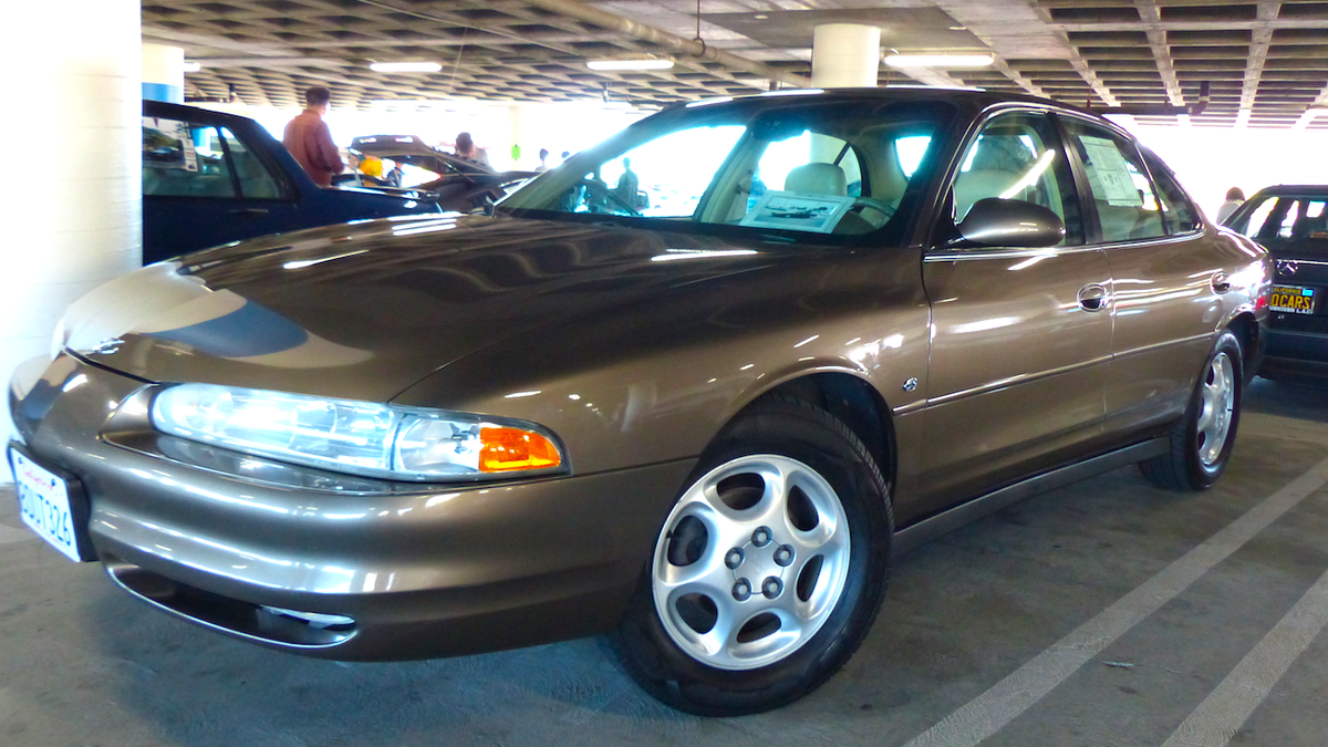 This Mint 1999 Oldsmobile Intrigue Led A Pack Of Heroes At