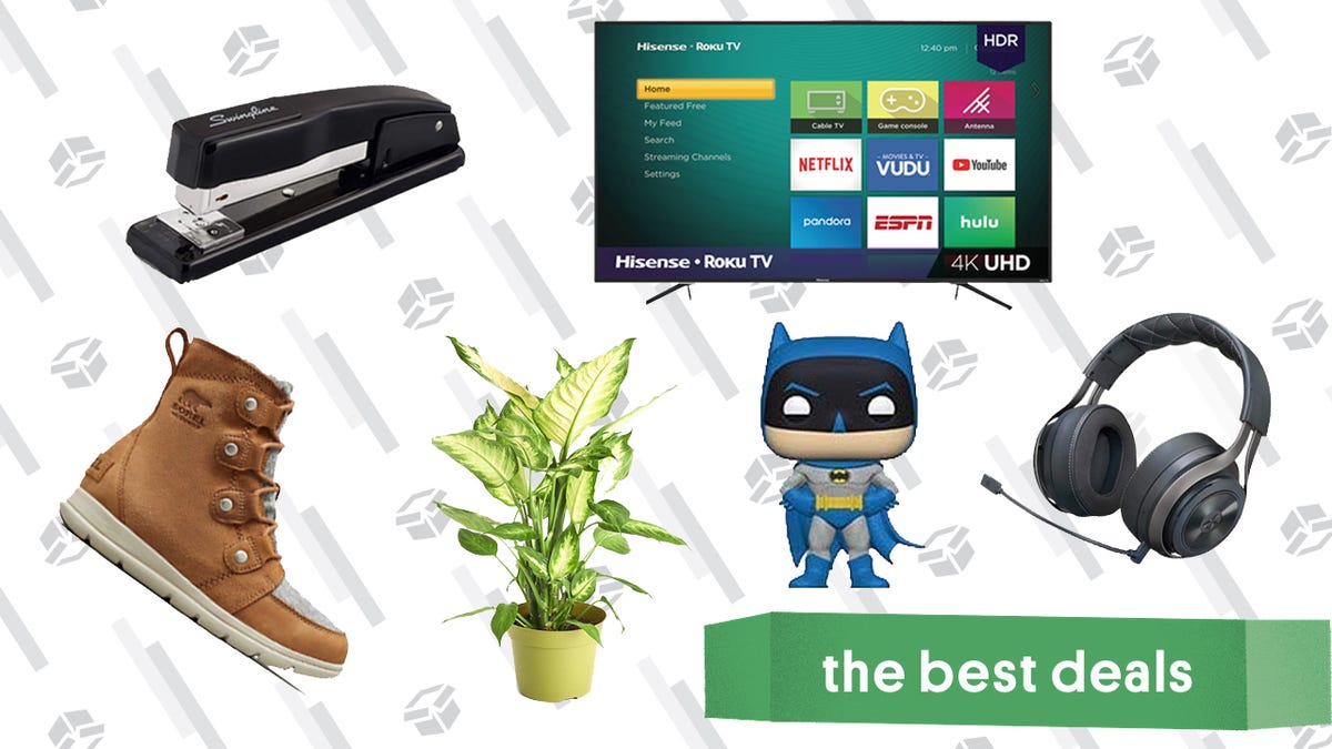 Friday's Best Deals: Audio Technica Headphones, Live Plants and Succulents, Stapler, and More