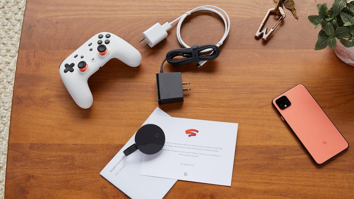 play stadia with ps4 controller