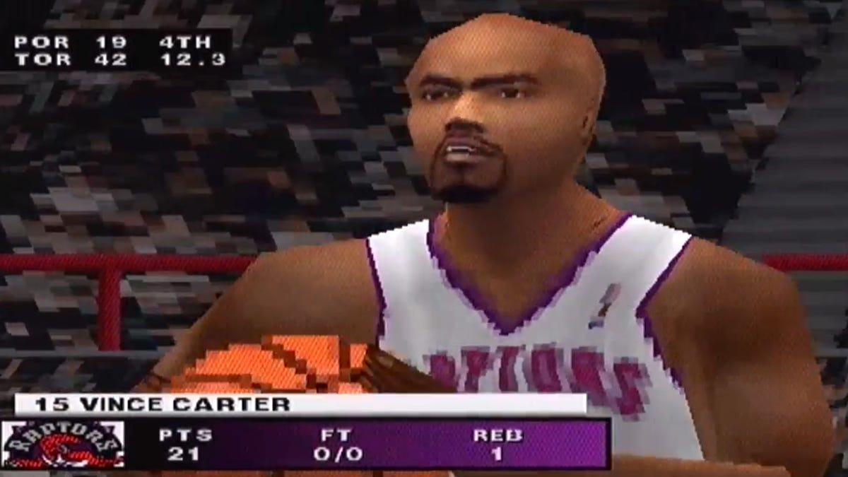 Let's Celebrate Vince Carter, The Last Active NBA Player To Appear On The Nintendo 64