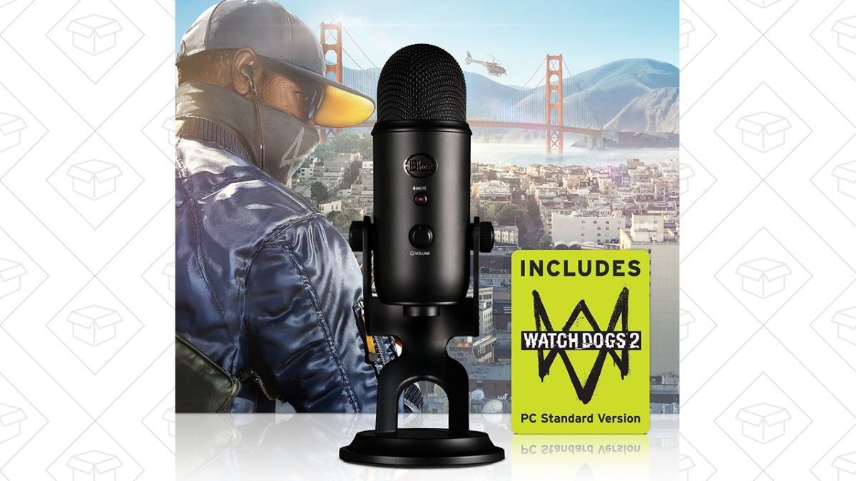 Buy a Blue Yeti Microphone For 99, Get a Copy of Watch Dogs 2