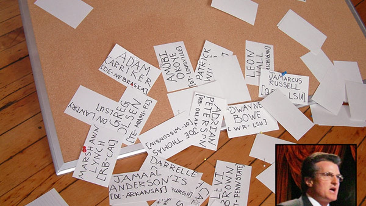 NFL Draft In Chaos As Mel Kiper's Big Board Is Knocked Over