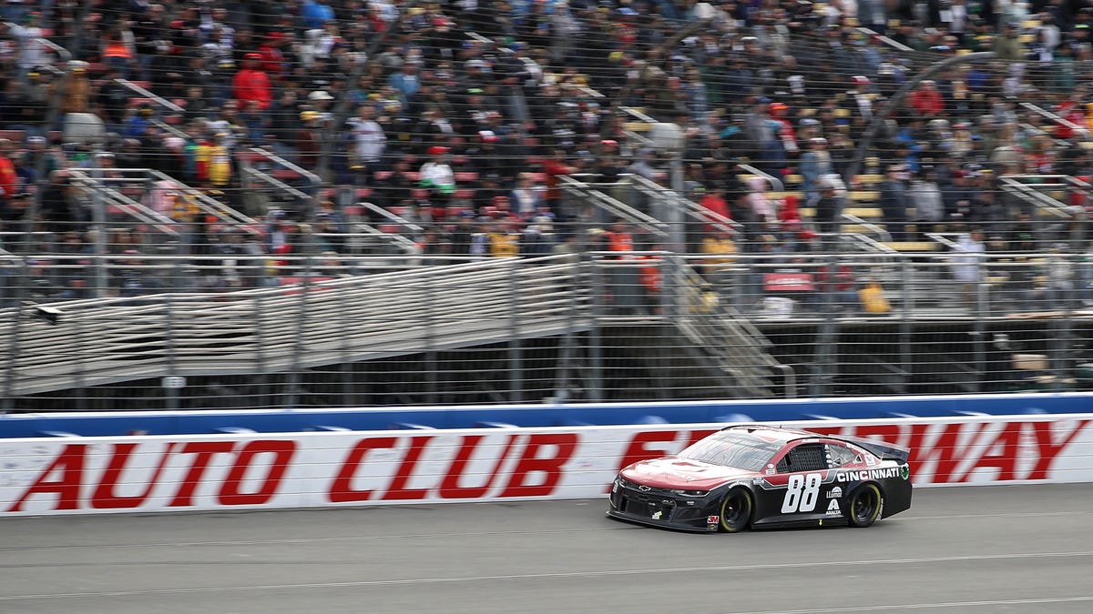 NASCAR Is Turning Auto Club Speedway Into A Short Track
