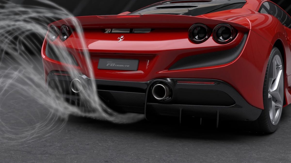 The Ferrari F8 Tributo Uses A Bunch Of Aero Tricks To Make