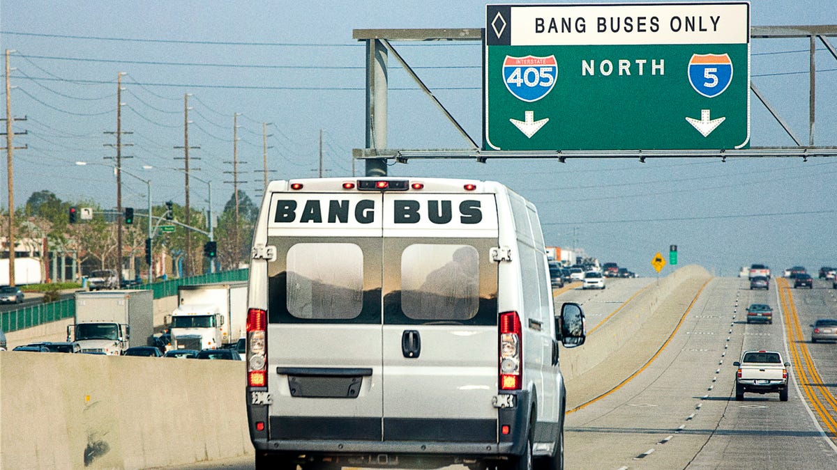 Bang bus in Las Vegas