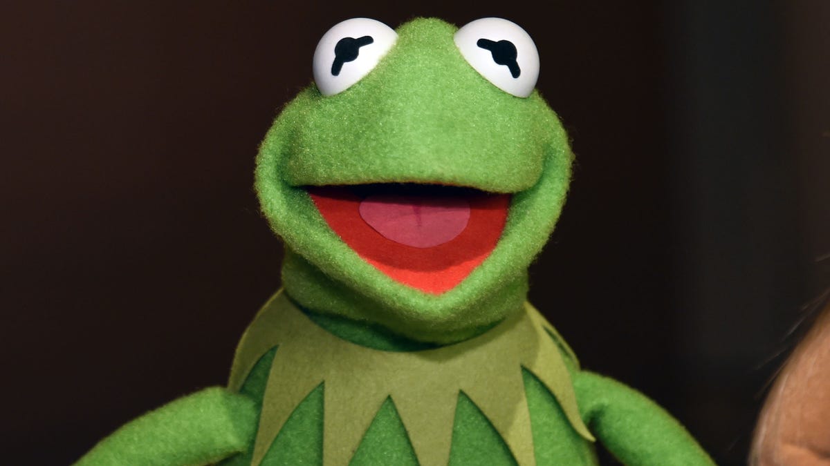 We Did Not Have The Time To Reimagine Kermit The Frog Here He Is Normal 