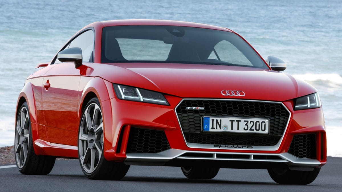 The Crazy Five Cylinder 2017 Audi Tt Rs Will Start At 65 785