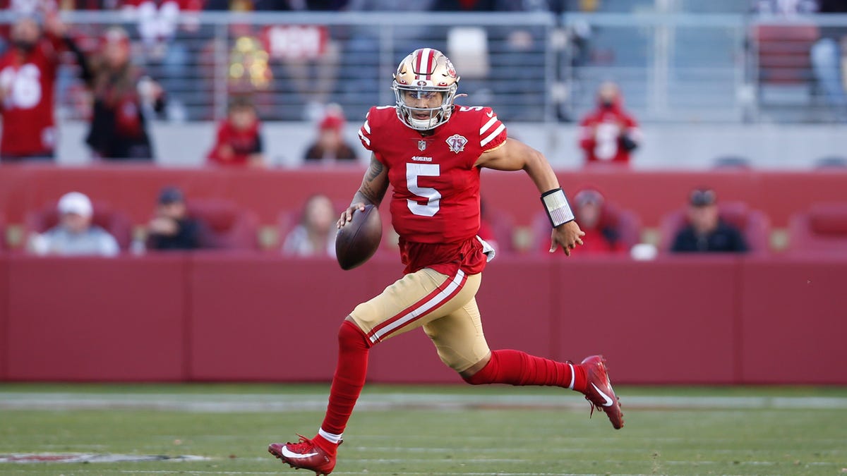 The 49ers are asking Trey Lance to play like Aaron Rodgers in order to prep for the Packers