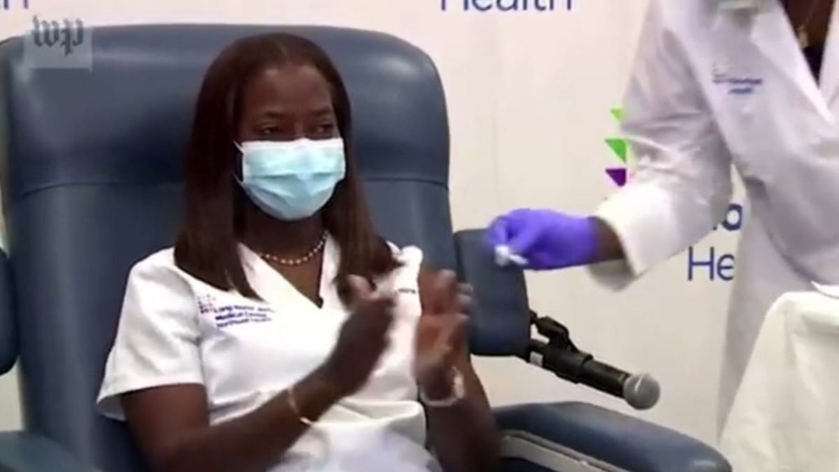 First COVID-19 Vaccine Administered in the U.S. Goes to a Black Nurse; Officials Hope It’s ‘the Beginning of the End’ of the Pandemic