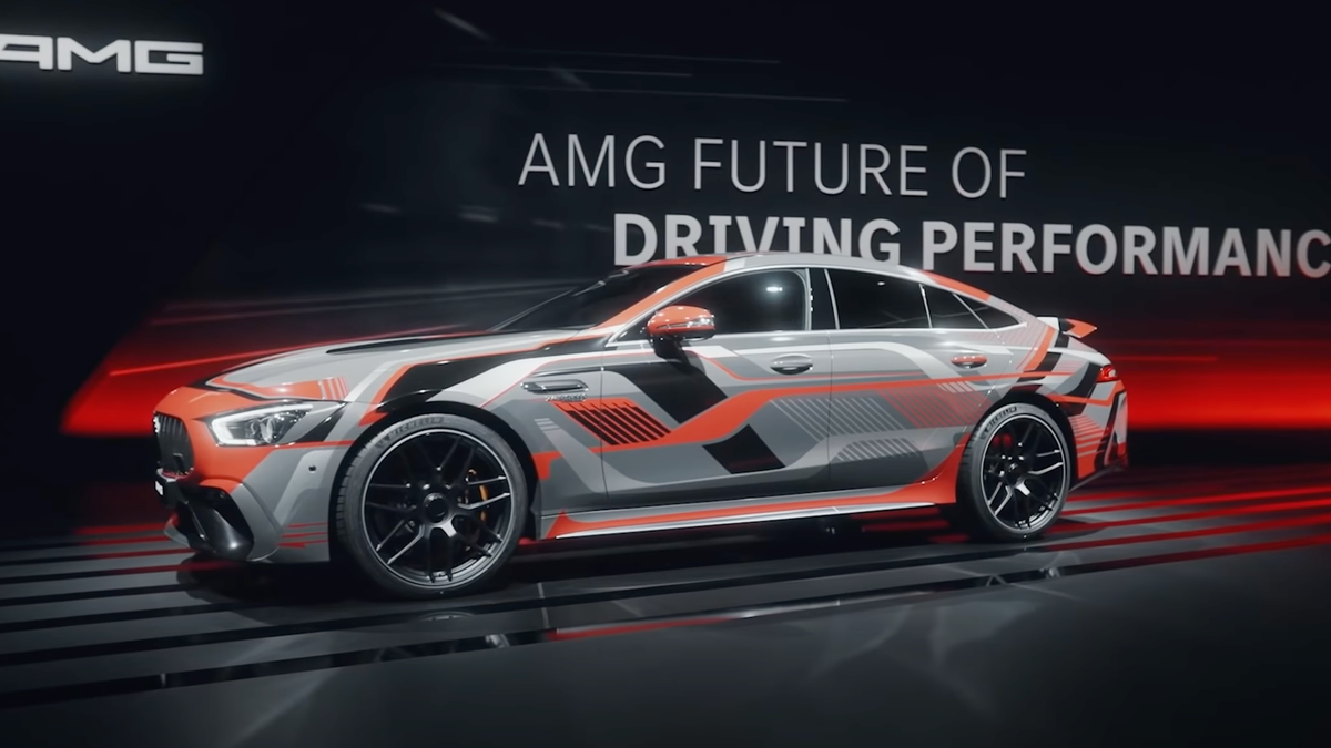 Drifting will recharge your Mercedes AMG Hybrid battery