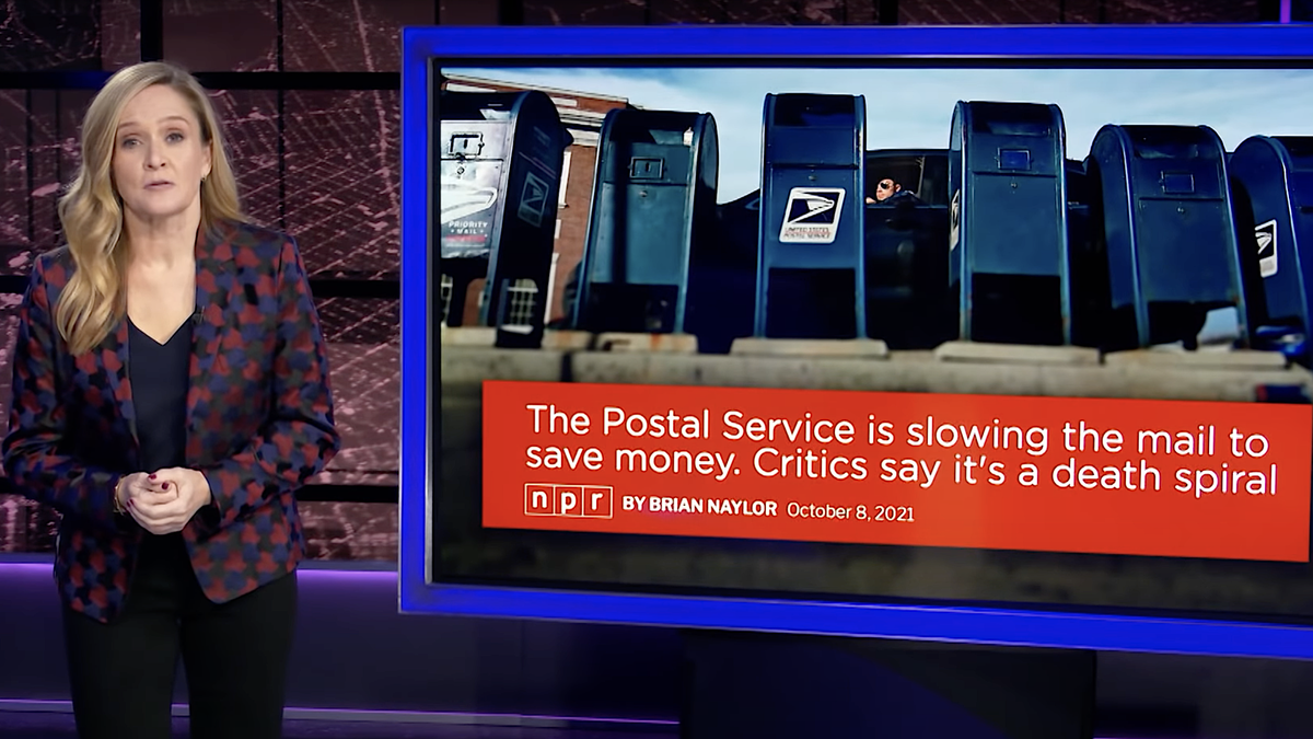 Sam Bee delivers the message that December 8 is the deadline to junk Postmaster ..