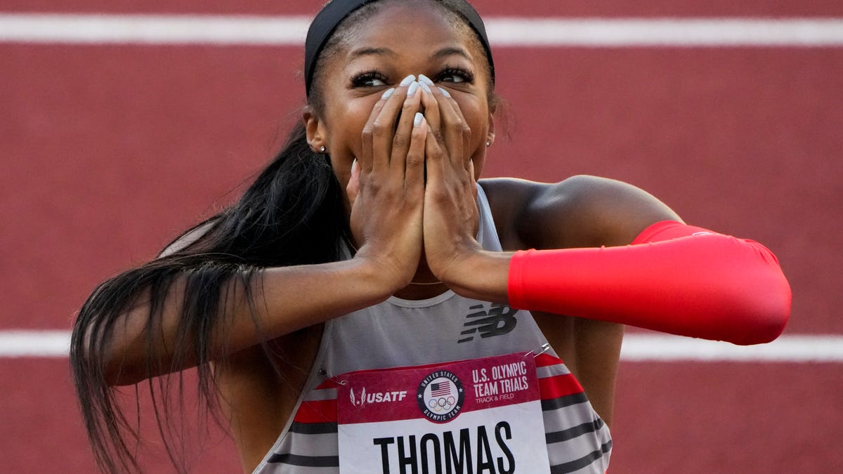 Team USA's Gabby Thomas Records SecondFastest 200 Meter Dash Ever