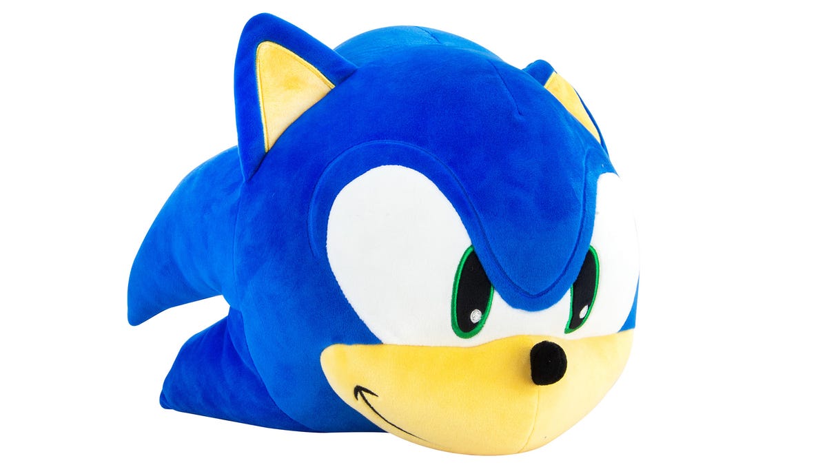 Now you can play with the cute head of Sonic The Hedgehog
