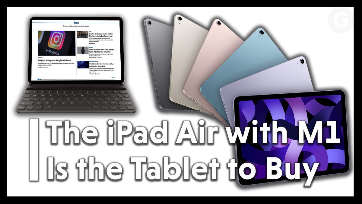 El iPad Air con M1 es la tableta para comprar
