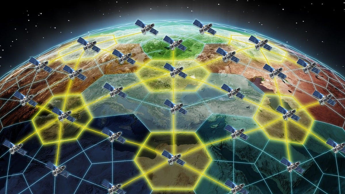DARPA Wants to Build an ‘Internet’ of Connected Low-Earth-Orbit Satellites