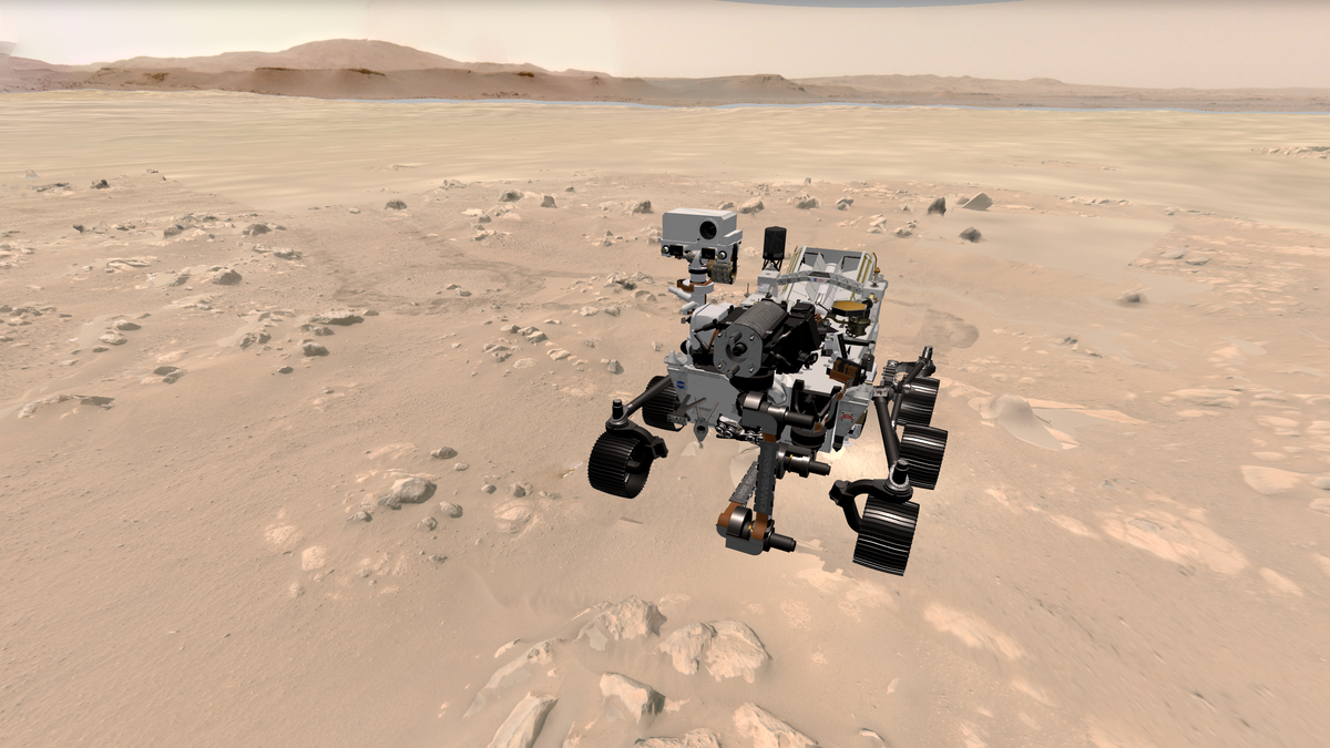 Explore a Martian Crater With NASA's New Interactive Tools