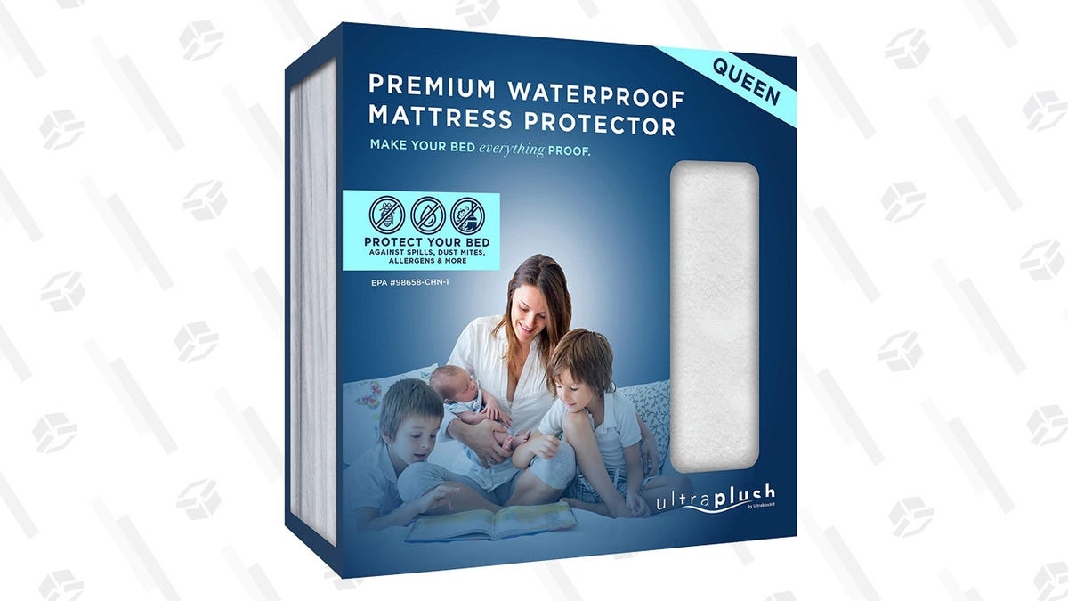 ultraplush premium queen size waterproof mattress protector review