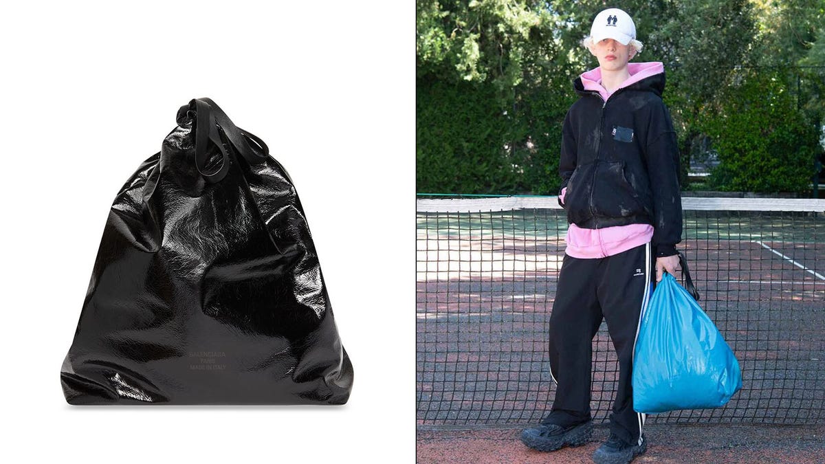 Balenciaga are selling a rubbish bag for an eyewatering 1470 and  people say it would make a good toilet bin liner  MyLondon