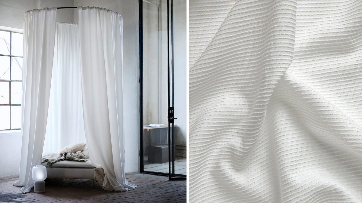 Ikea Made Sound-Absorbing Curtains to Broker Peace Between Noisy Roommates
