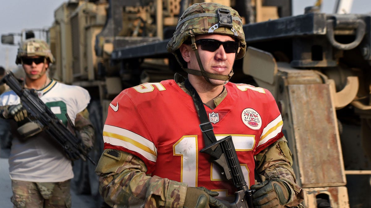 U.S. Military Honors Sacrifices Of NFL 