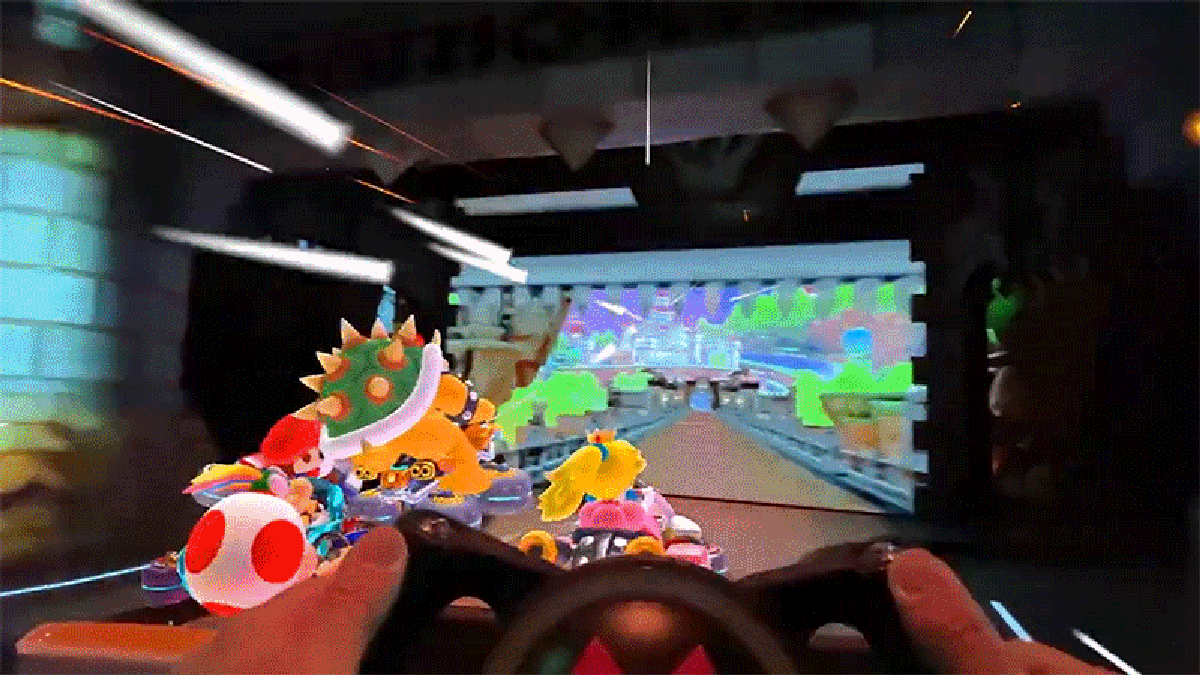Nuevo vistazo a Mario Kart Ride que llegará a Universal Studios