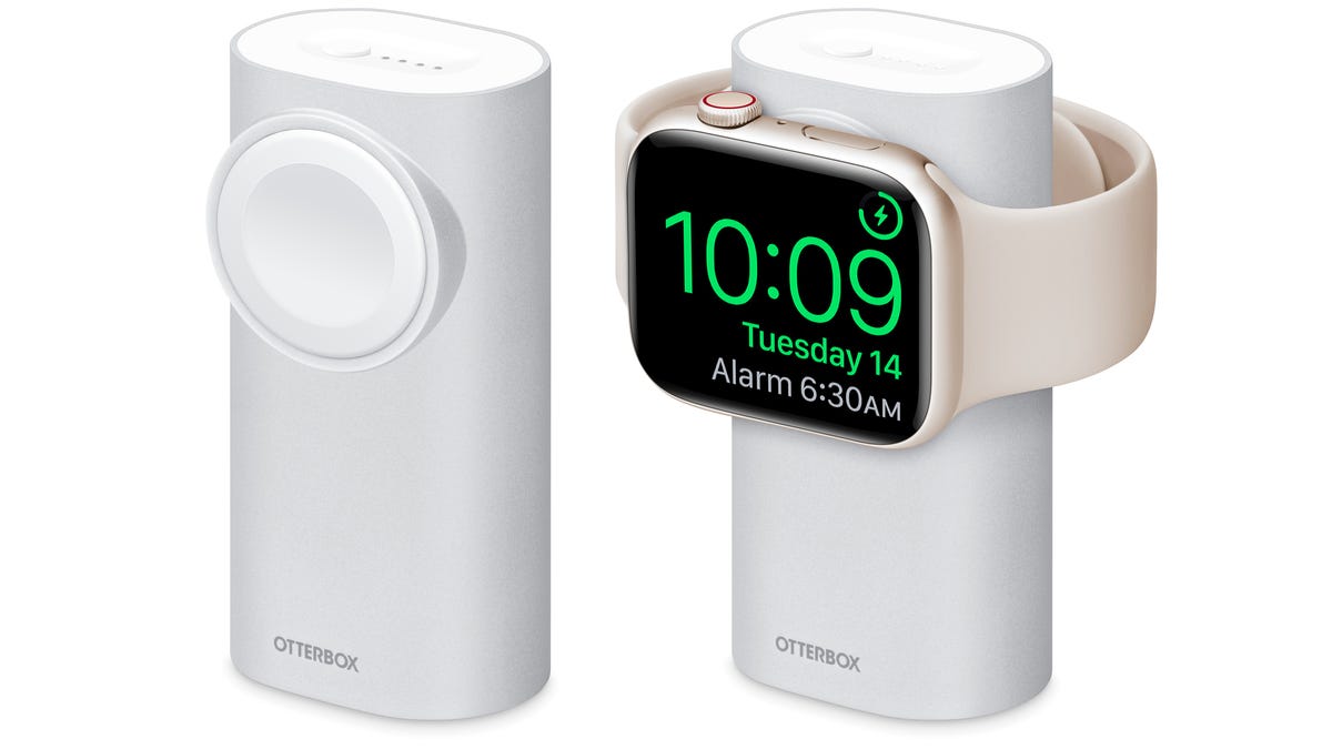 Turn Your Apple Watch Into a Cordless Alarm Clock With Otterbox's New Power Bank