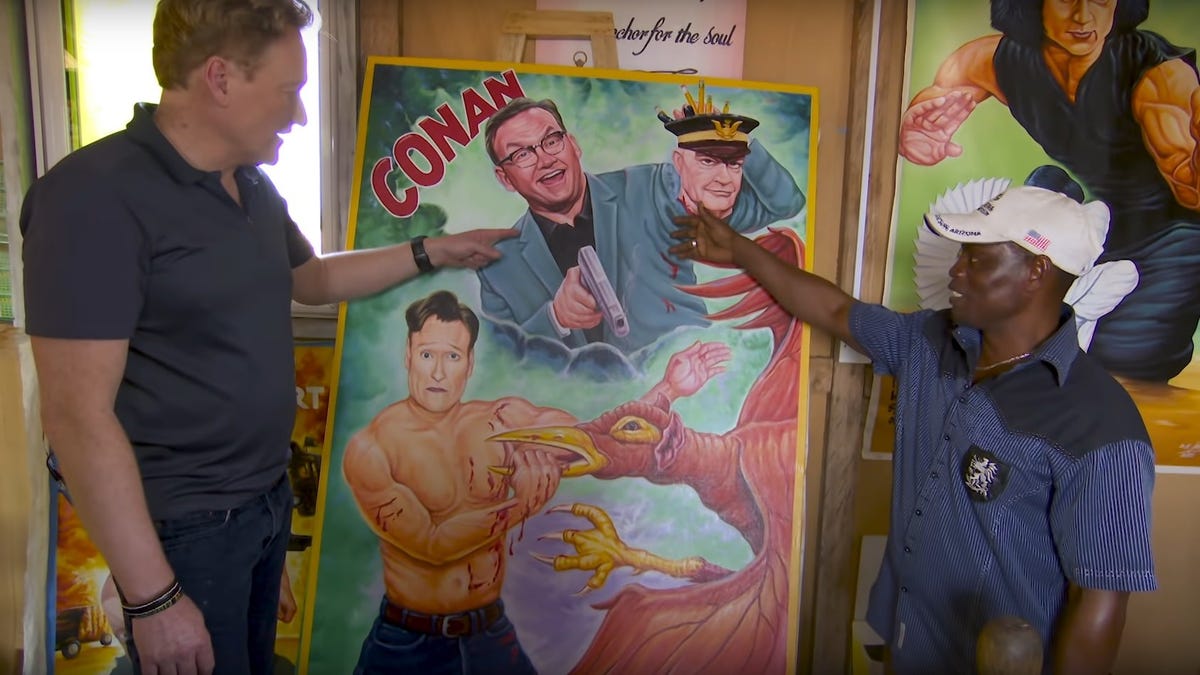 Watch Conan O Brien Delve Into The Wild World Of Ghanaian Movie