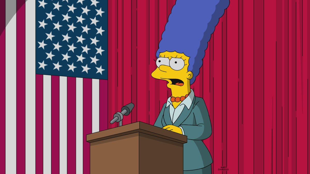 The Simpsons Responds To Trump Advisers Kamala Harris Dig 