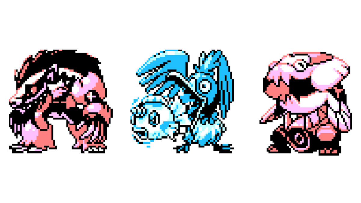 Pixel Artist Imagines Modern Pokemon With Game Boy Graphics Jioforme