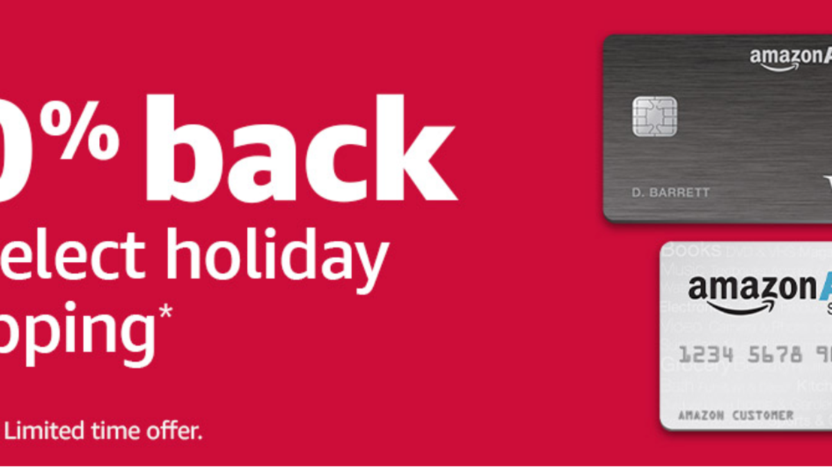 Get 20% Back On Select Holiday Shopping With an Amazon Credit Card