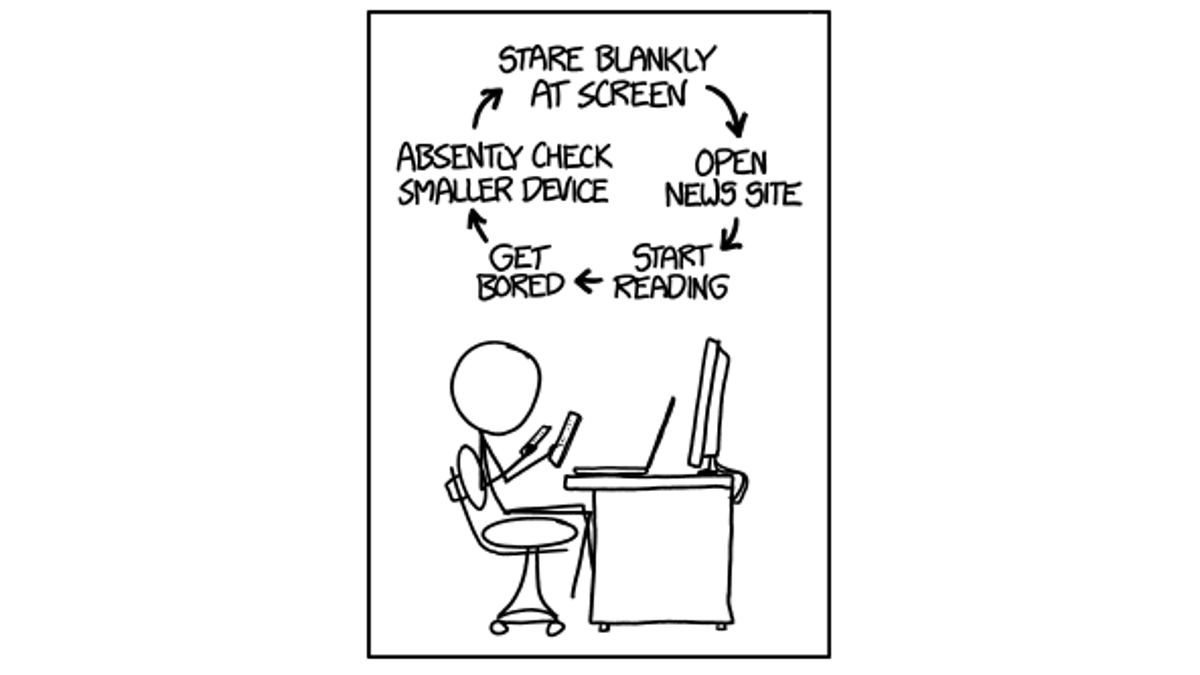 The Modern Day Loop Of Infinite Self Distraction
