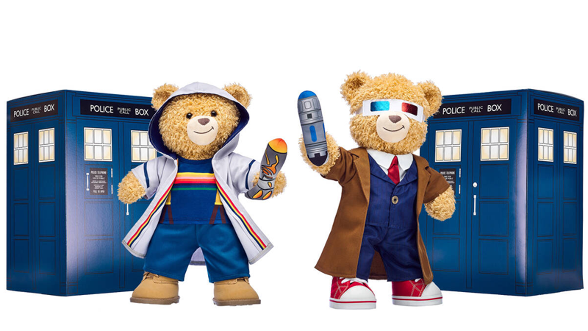 Doctor Who Gets Adorable BuildaBear Plushes, 10th & 13th