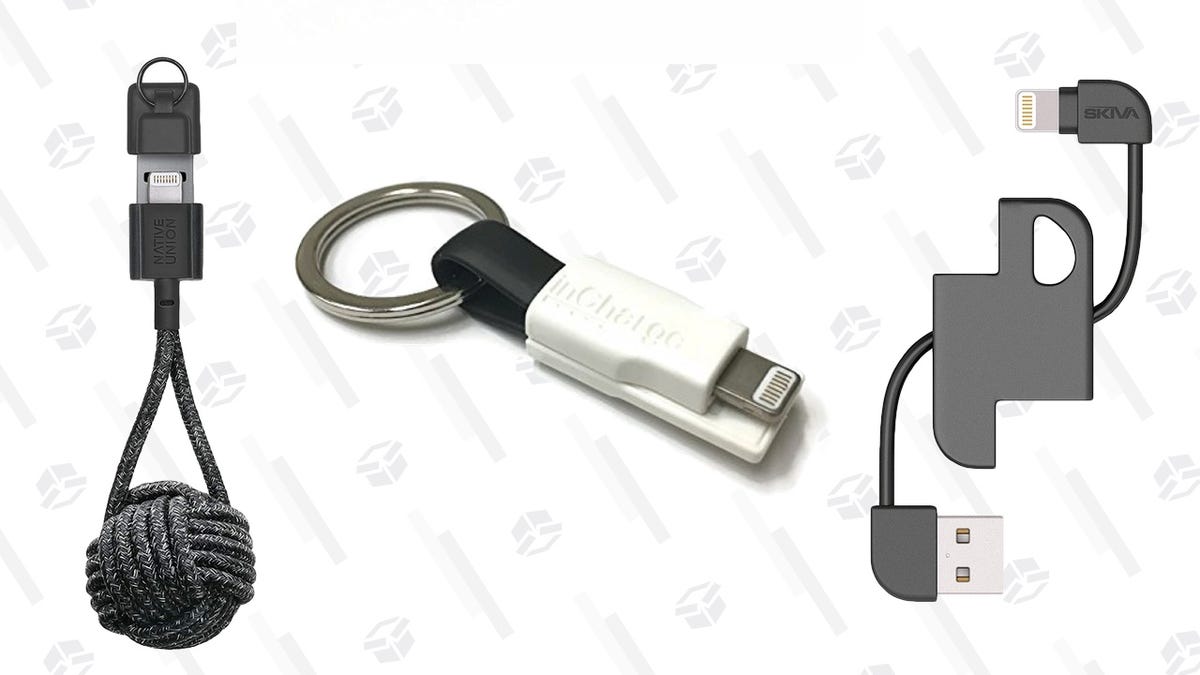 The Best Keychain Lightning, MicroUSB, USB-C Cables
