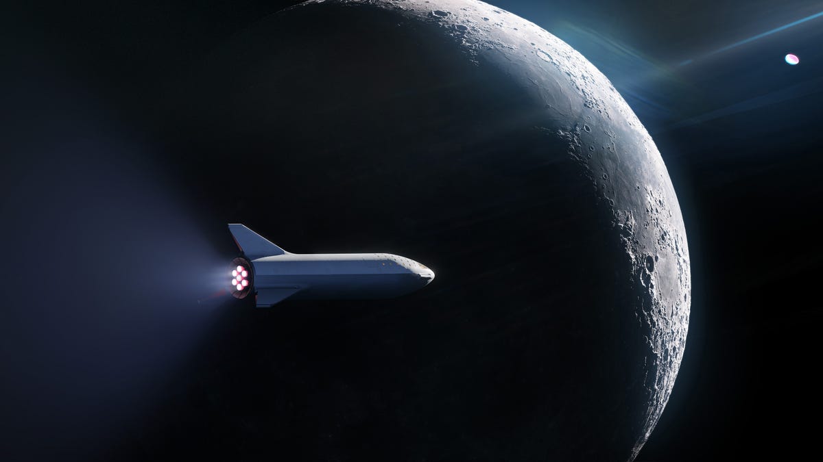 SpaceX Sells 82-Year-Old Billionaire a Starship Ride Around the Moon
