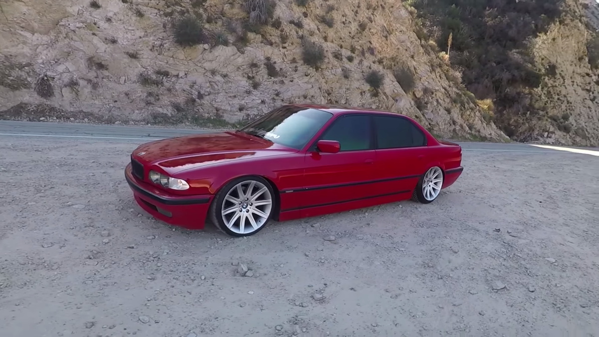 What It S Like To Drive A Dirt Cheap Slammed Bmw 7 Series Original color is silver but it is currently. drive a dirt cheap slammed bmw 7 series