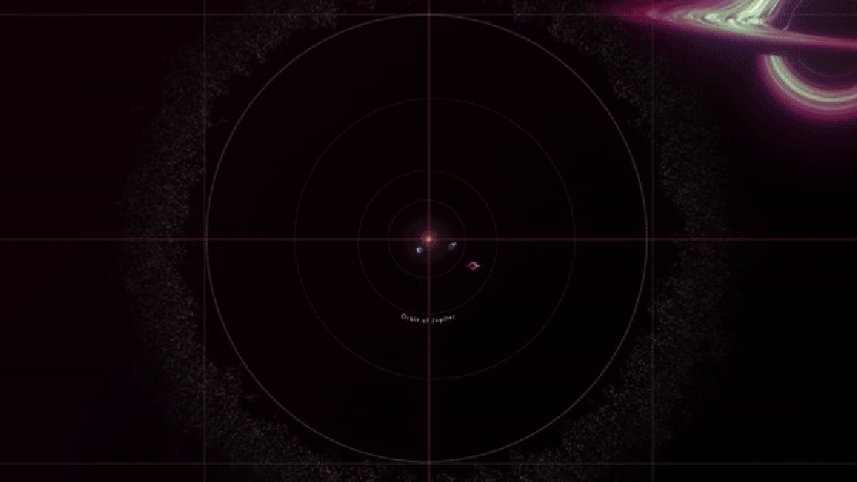 Toma las dimensiones de un agujero negro en esta nueva animación de la NASA